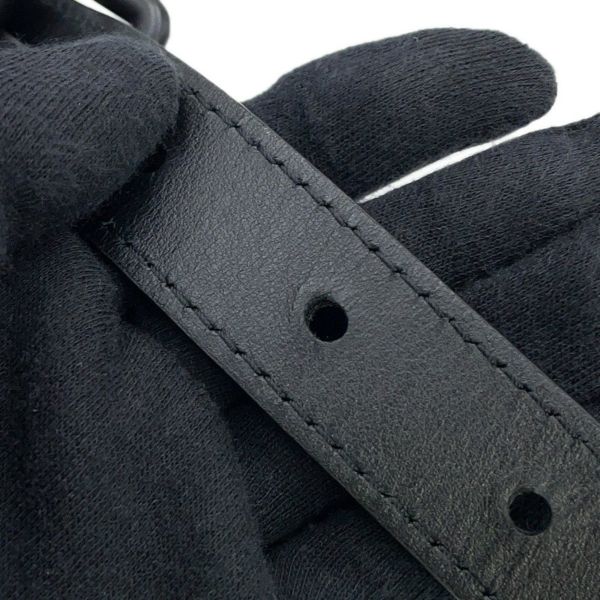 ルイヴィトン ショルダーバッグ モノグラム・マカサー ハンドル・ソフトトランク M45935 LOUIS VUITTON 黒 ブラック