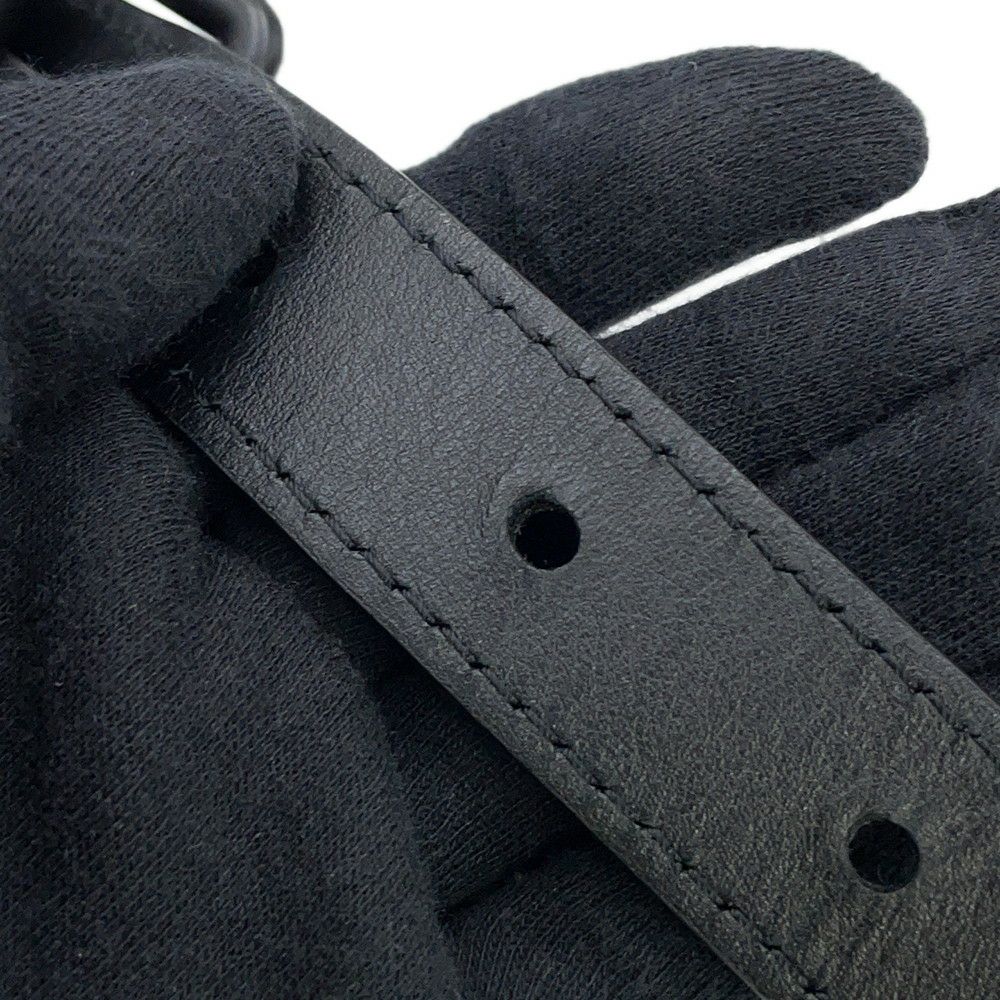 ルイヴィトン ショルダーバッグ モノグラム・マカサー ハンドル・ソフトトランク M45935 LOUIS VUITTON 黒 ブラック