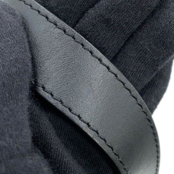 ルイヴィトン ショルダーバッグ モノグラム・マカサー ハンドル・ソフトトランク M45935 LOUIS VUITTON 黒 ブラック