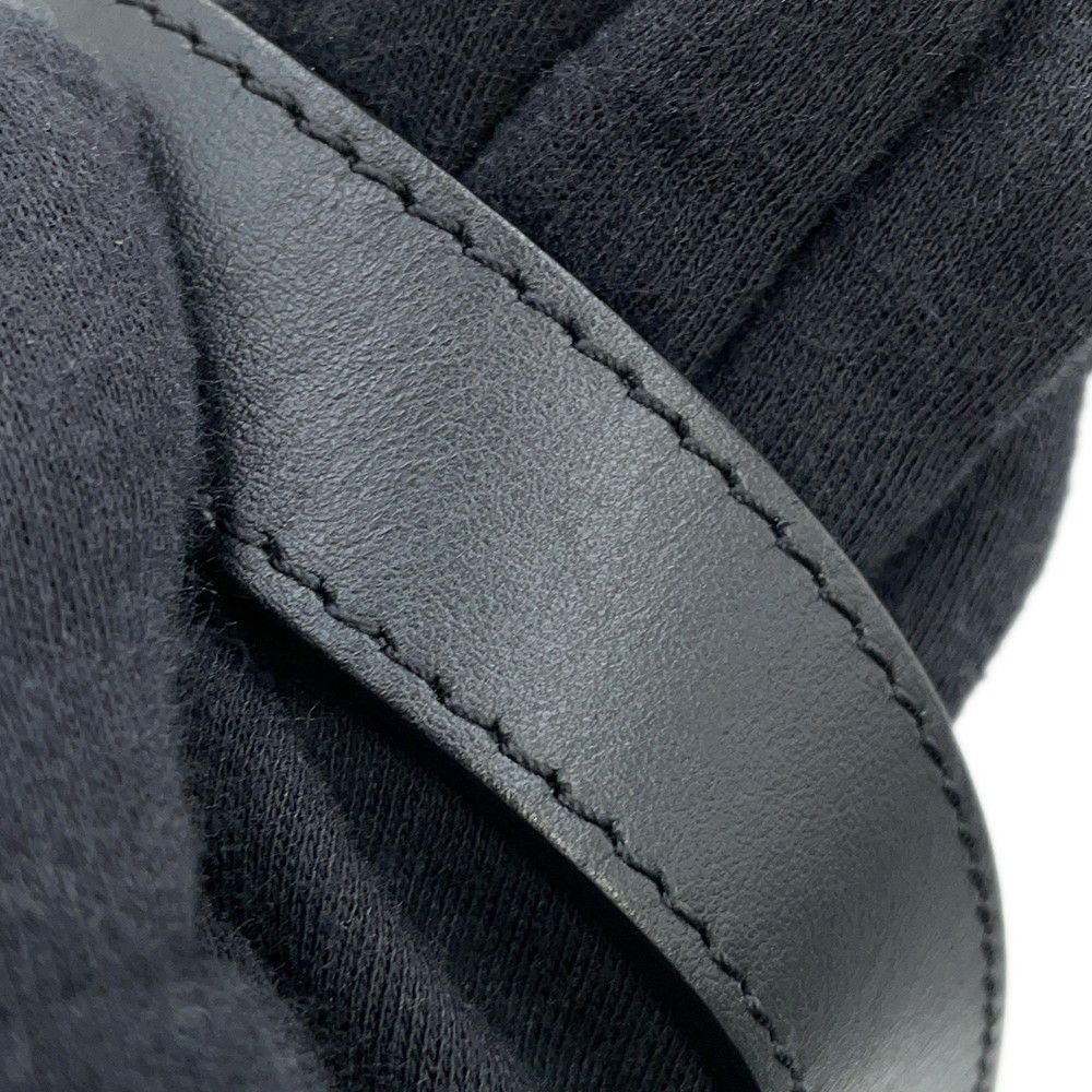 ルイヴィトン ショルダーバッグ モノグラム・マカサー ハンドル・ソフトトランク M45935 LOUIS VUITTON 黒 ブラック