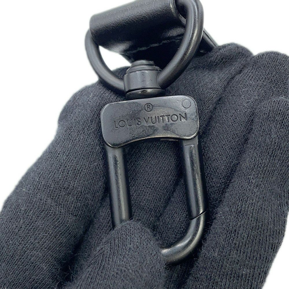 ルイヴィトン ショルダーバッグ モノグラム・マカサー ハンドル・ソフトトランク M45935 LOUIS VUITTON 黒 ブラック