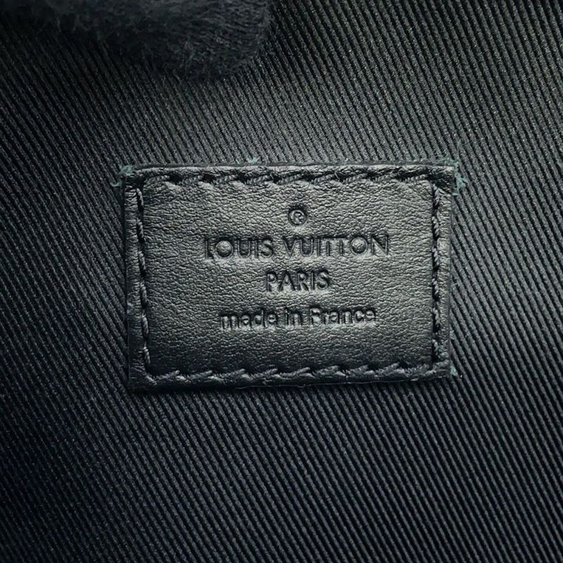 ルイヴィトン ショルダーバッグ モノグラム・マカサー ハンドル・ソフトトランク M45935 LOUIS VUITTON 黒 ブラック