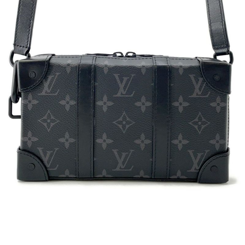ルイヴィトン ショルダーバッグ モノグラム・エクリプス ソフトトランク・ウォレット M69838 LOUIS VUITTON 黒 ブラック
