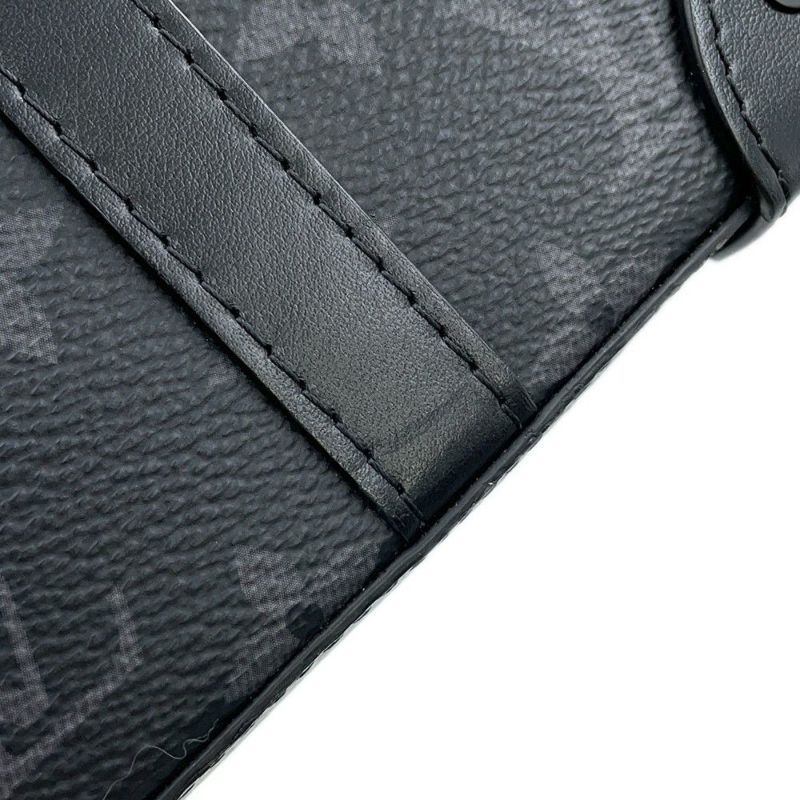 ルイヴィトン ショルダーバッグ モノグラム・エクリプス ソフトトランク・ウォレット M69838 LOUIS VUITTON 黒 ブラック