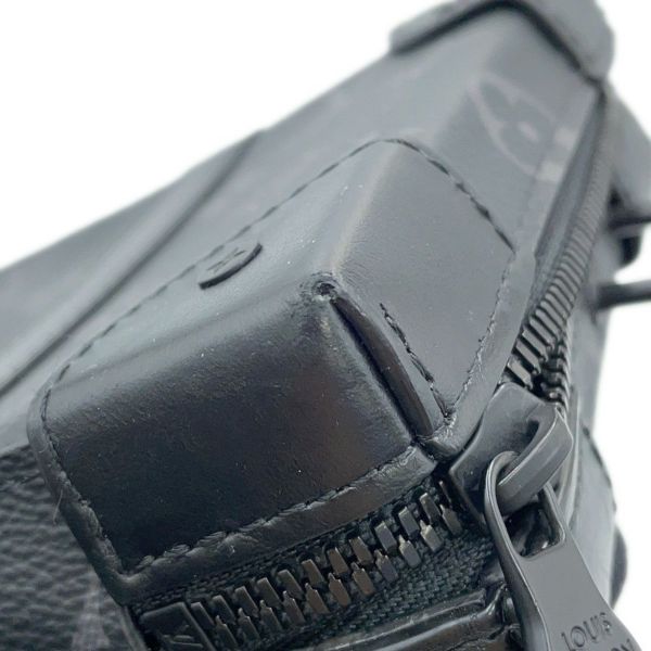 ルイヴィトン ショルダーバッグ モノグラム・エクリプス ソフトトランク・ウォレット M69838 LOUIS VUITTON 黒 ブラック