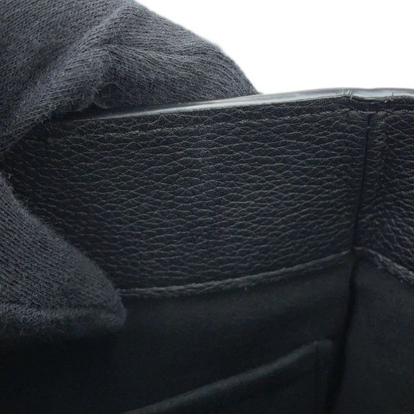 ルイヴィトン ハンドバッグ カーフレザー モノグラム オンマイサイドPM M57728 2way ブラック 黒