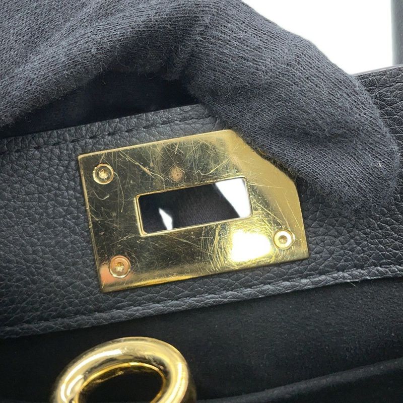 ルイヴィトン ハンドバッグ カーフレザー モノグラム オンマイサイドPM M57728 2way ブラック 黒