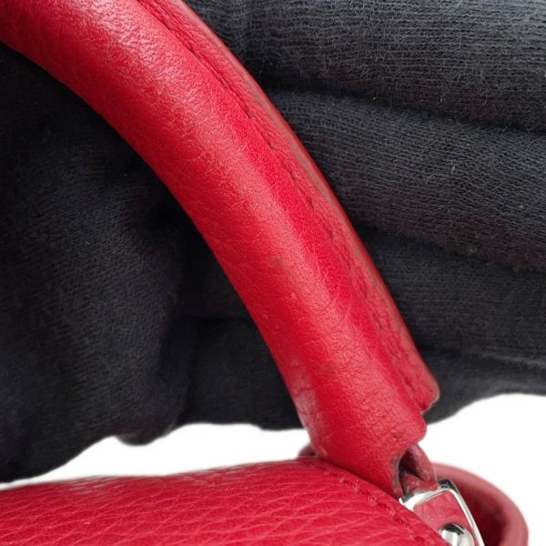 ルイヴィトン ハンドバッグ トリヨンレザー カプシーヌBB M94754 LOUIS VUITTON 2way レッド