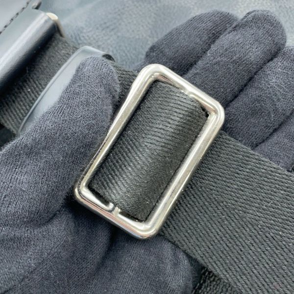 ルイヴィトン ボディバッグ ダミエ・グラフィット トラベルステッカー アヴェニュー・スリングバッグ N41056 黒 ブラック