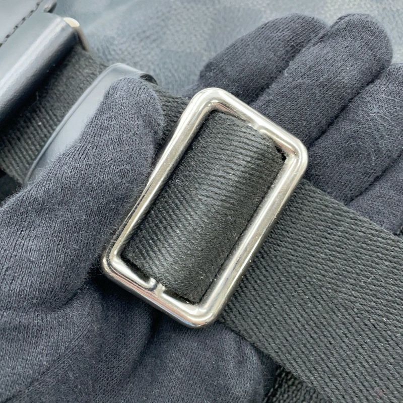 ルイヴィトン ボディバッグ ダミエ・グラフィット トラベルステッカー アヴェニュー・スリングバッグ N41056 黒 ブラック