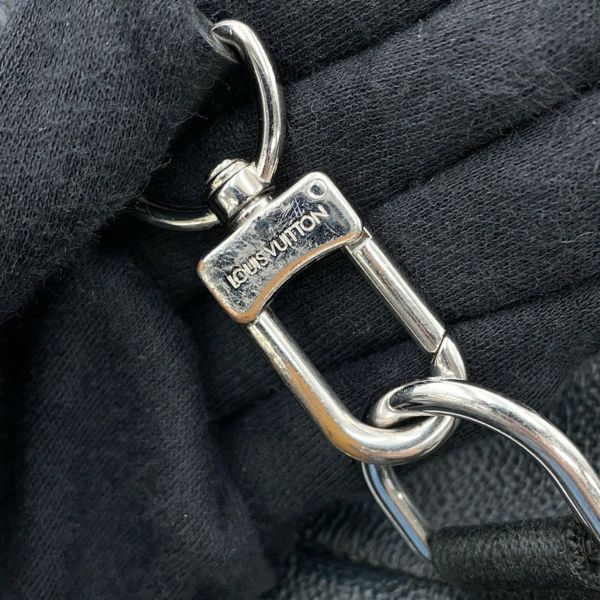 ルイヴィトン ボディバッグ ダミエ・グラフィット トラベルステッカー アヴェニュー・スリングバッグ N41056 黒 ブラック