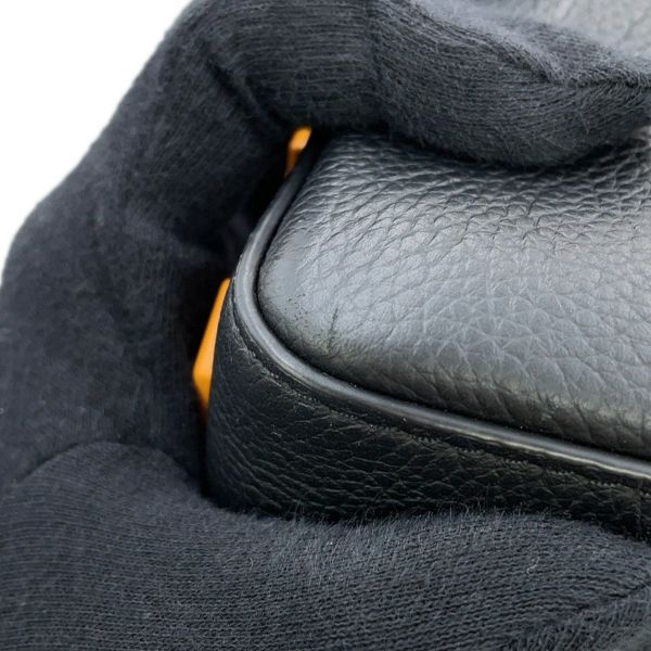 ルイヴィトン ショルダーバッグ ダミエ・ディストーテッド シティ・キーポル M57417 LOUIS VUITTON 黒 ブラック