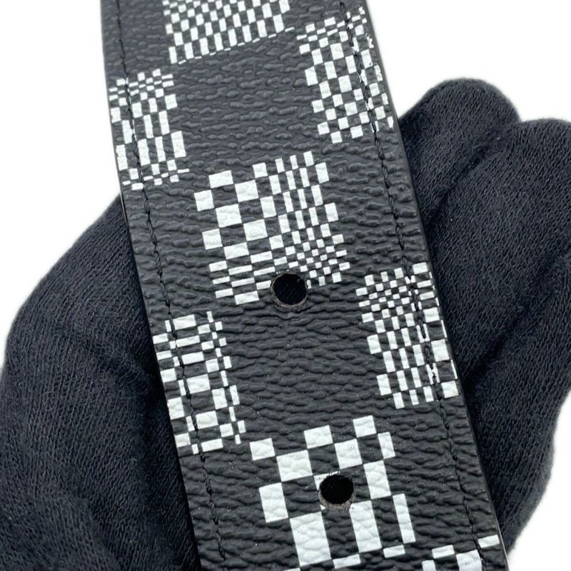 ルイヴィトン ショルダーバッグ ダミエ・ディストーテッド シティ・キーポル M57417 LOUIS VUITTON 黒 ブラック