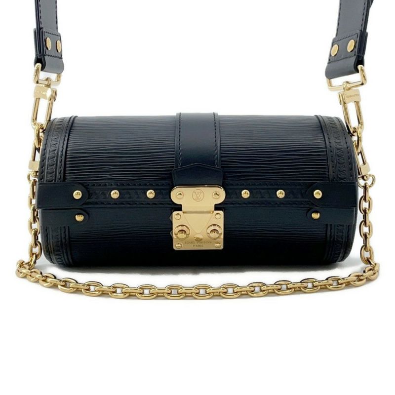 ルイヴィトン ショルダーバッグ エピ パピヨントランク M58655 LOUIS VUITTON 2way 黒 ブラック
