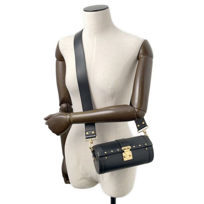 ルイヴィトン ショルダーバッグ エピ パピヨントランク M58655 LOUIS VUITTON 2way 黒 ブラック