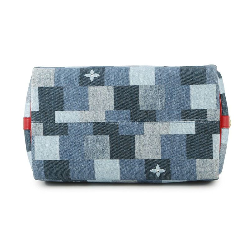 ルイヴィトン ハンドバッグ モノグラム・デニム スピーディ・バンドリエール 30 M45041 ヴィトン バッグ 2way ショルダーバッグ