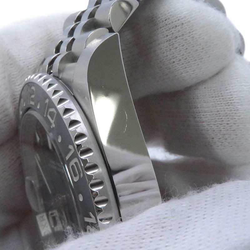 ロレックス GMTマスター2 ランダムシリアル ルーレット 126710GRNR ROLEX 腕時計 黒文字盤
