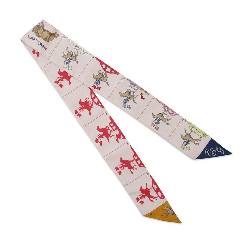 エルメス スカーフ ツイリー エルメス・パラード Hermes Parade HERMES シルク 2024秋冬