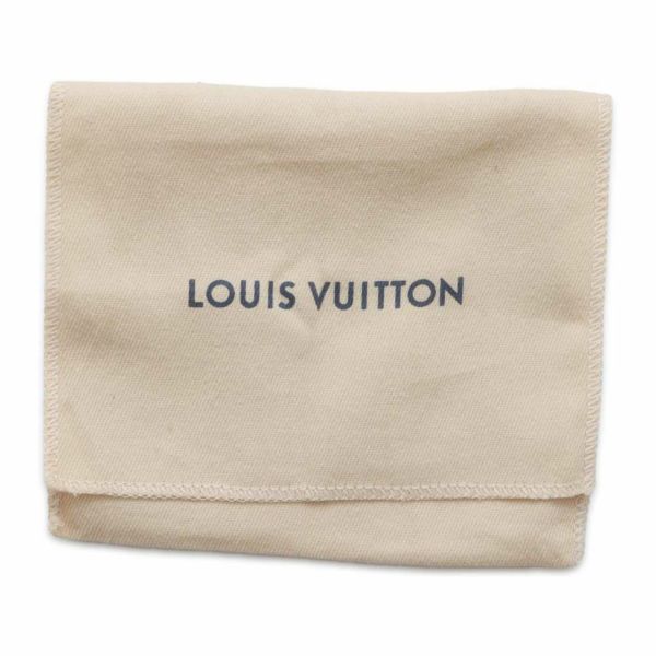 ルイヴィトン 三つ折り財布 ダミエ・エベヌ ポルトフォイユ・ヴィクトリーヌ N41659 LOUIS VUITTON レッド