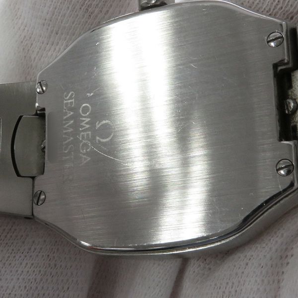 オメガ シーマスター シーマスターポラリス デジタル アナログ デジアナ SS/K18YG OMEGA 腕時計 黒文字盤