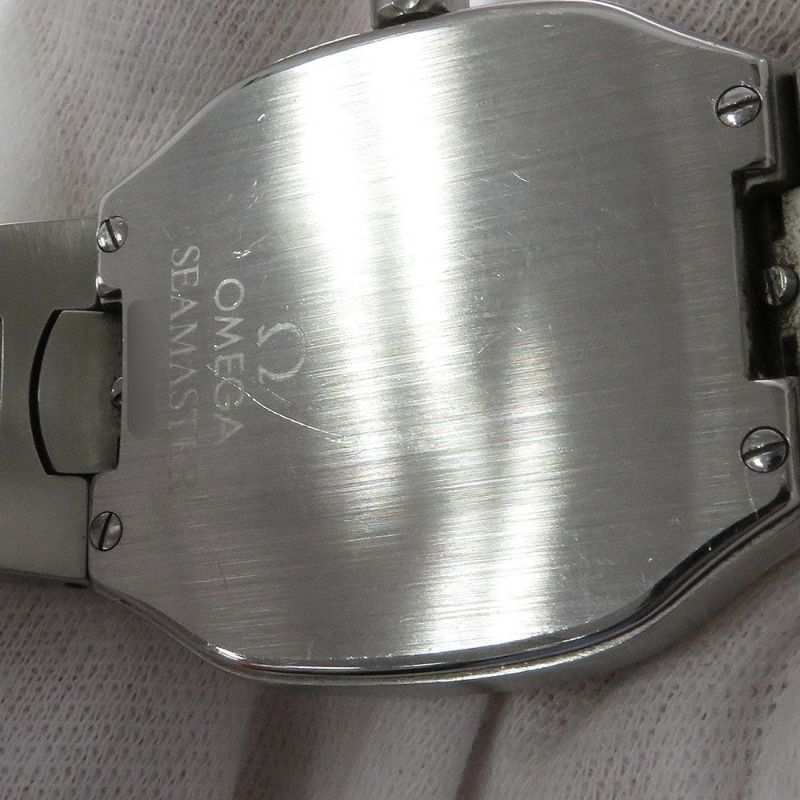 オメガ シーマスター シーマスターポラリス デジタル アナログ デジアナ SS/K18YG OMEGA 腕時計 黒文字盤