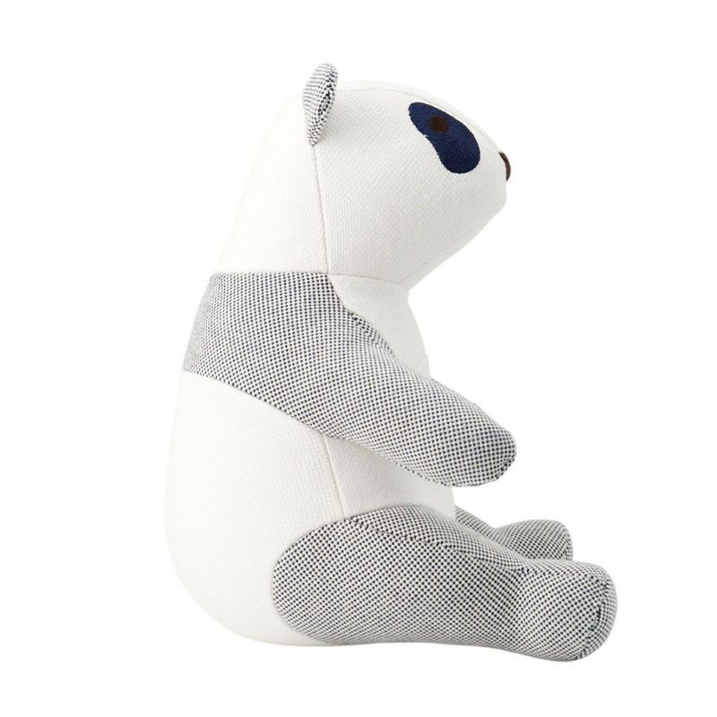 エルメス ぬいぐるみ パンダ エミール エポぺ ブルーインディゴ コットン HERMES トイ