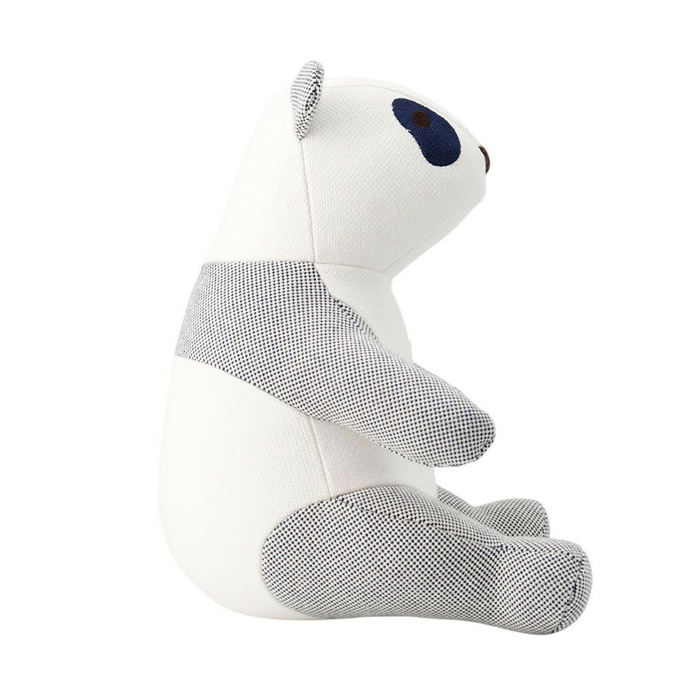 エルメス ぬいぐるみ パンダ エミール エポぺ ブルーインディゴ コットン HERMES トイ