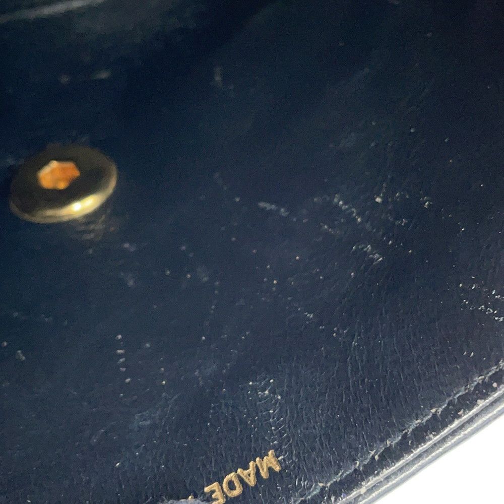 シャネル チェーンショルダーバッグ ミニ マトラッセ18 ココマーク ラムスキン CHANEL 黒