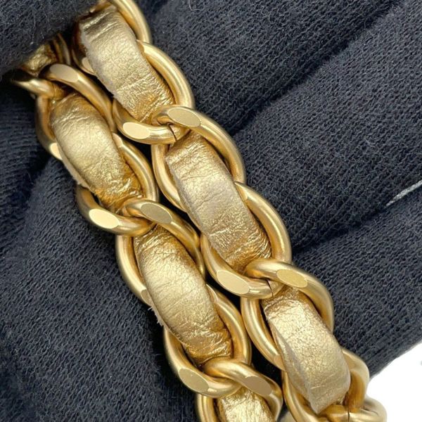 シャネル チェーンショルダーバッグ ミニ マトラッセ18 ココマーク ラムスキン CHANEL A35200