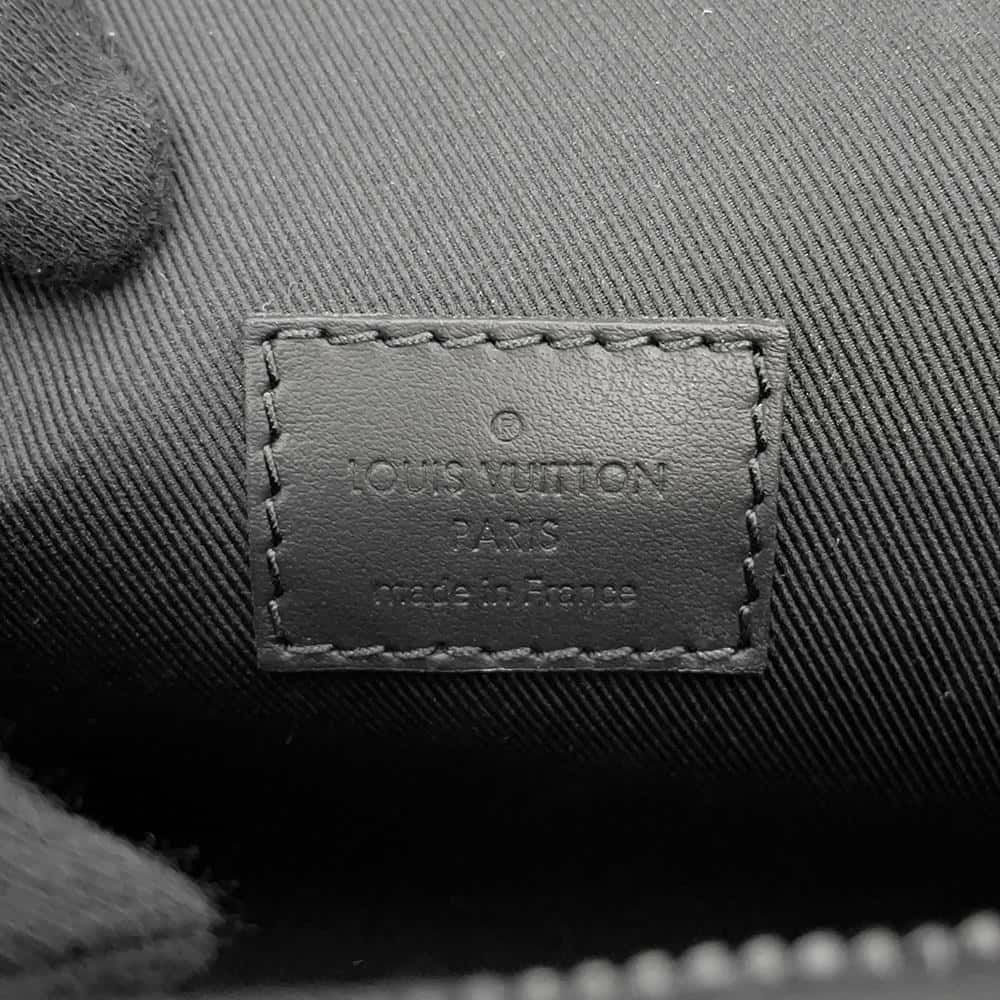 ルイヴィトン 長財布 トリヨンレザー スティーマー・ウェアラブル ウォレット M81746 ショルダーバッグ 黒 ブラック