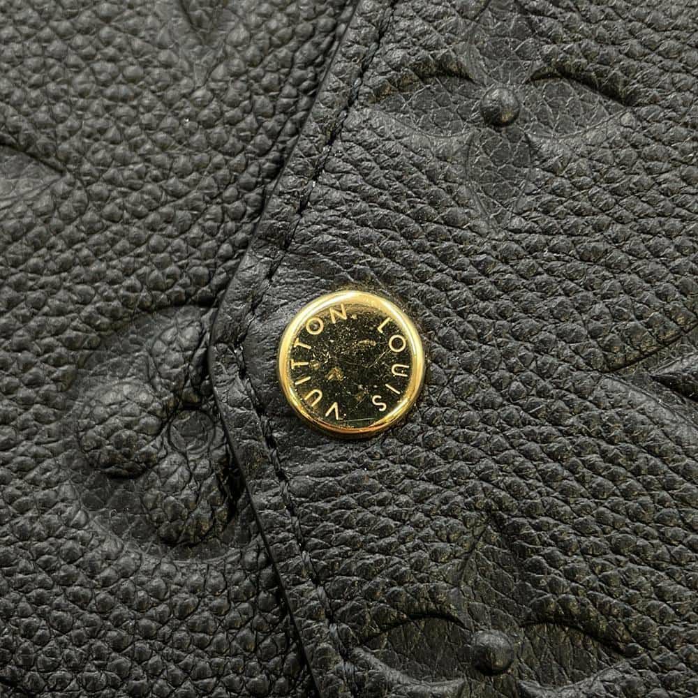 ルイヴィトン チェーンウォレット モノグラム・アンプラント ポシェット・フェリシー M82477 ブラック 黒