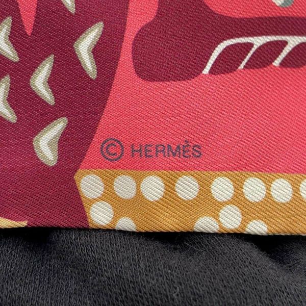 エルメス スカーフ ツイリー 鐙の幻想 Fantaisie d'Etriers シルクツイル HERMES 2022秋冬