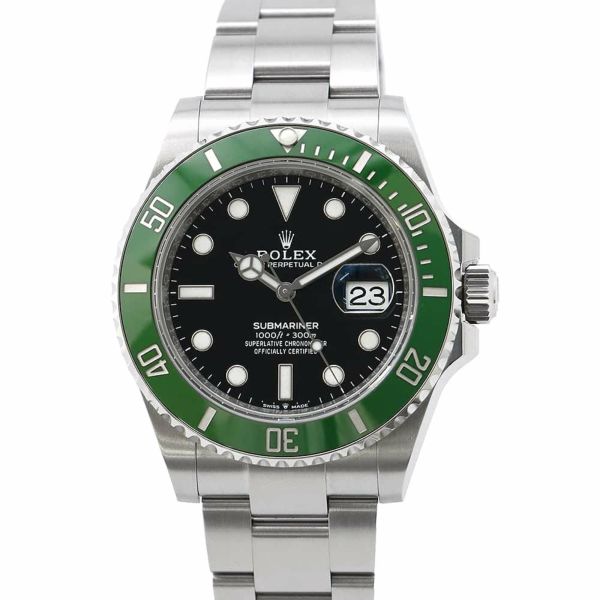 ロレックス サブマリーナ デイト ランダムシリアル ルーレット 126610LV ROLEX 腕時計 ウォッチ 黒文字盤