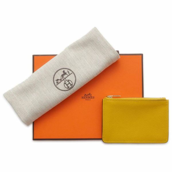 エルメス 財布 コンスタンス スリム ジョーヌアンブル/ゴールド金具 エバーカラー B刻印 HERMES 財布