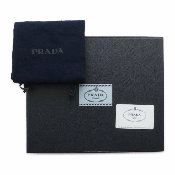 プラダ ボディバッグ トライアングルロゴ レザー 2VZ098 PRADA バッグ 黒