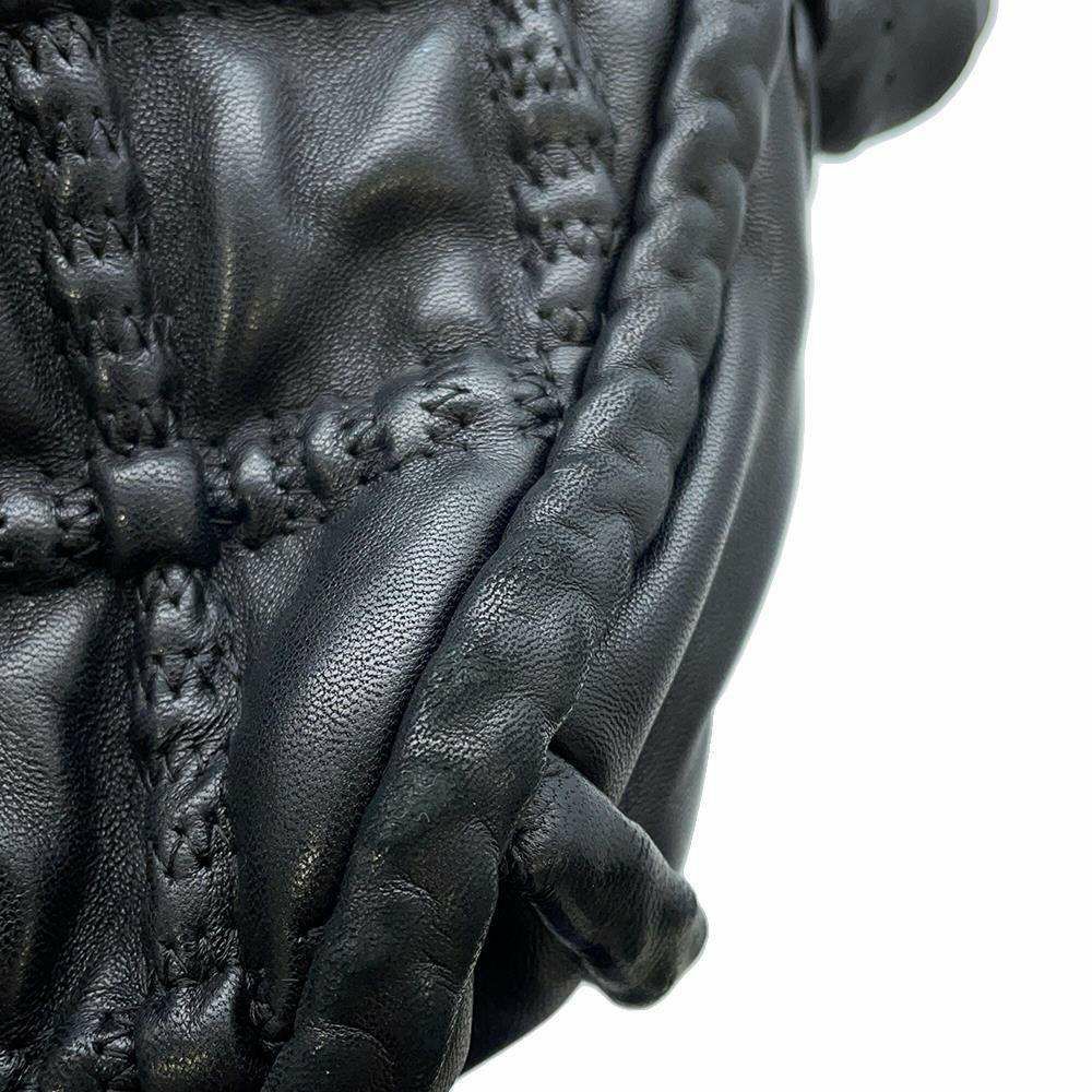 シャネル ショルダーバッグ マトラッセ ココマーク ラムスキン ワンショルダー A36450 CHANEL ハンド 黒