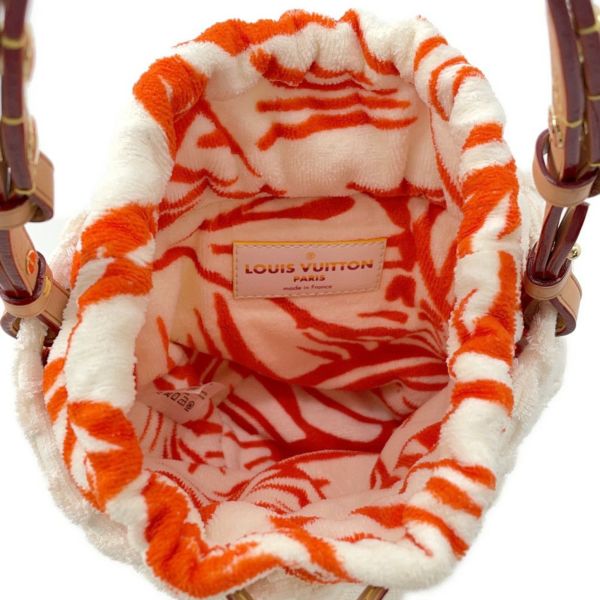 ルイヴィトン ハンドバッグ LVバイザプール パイル バケット・LVバケーション M25146 LOUIS VUITTON アイボリー