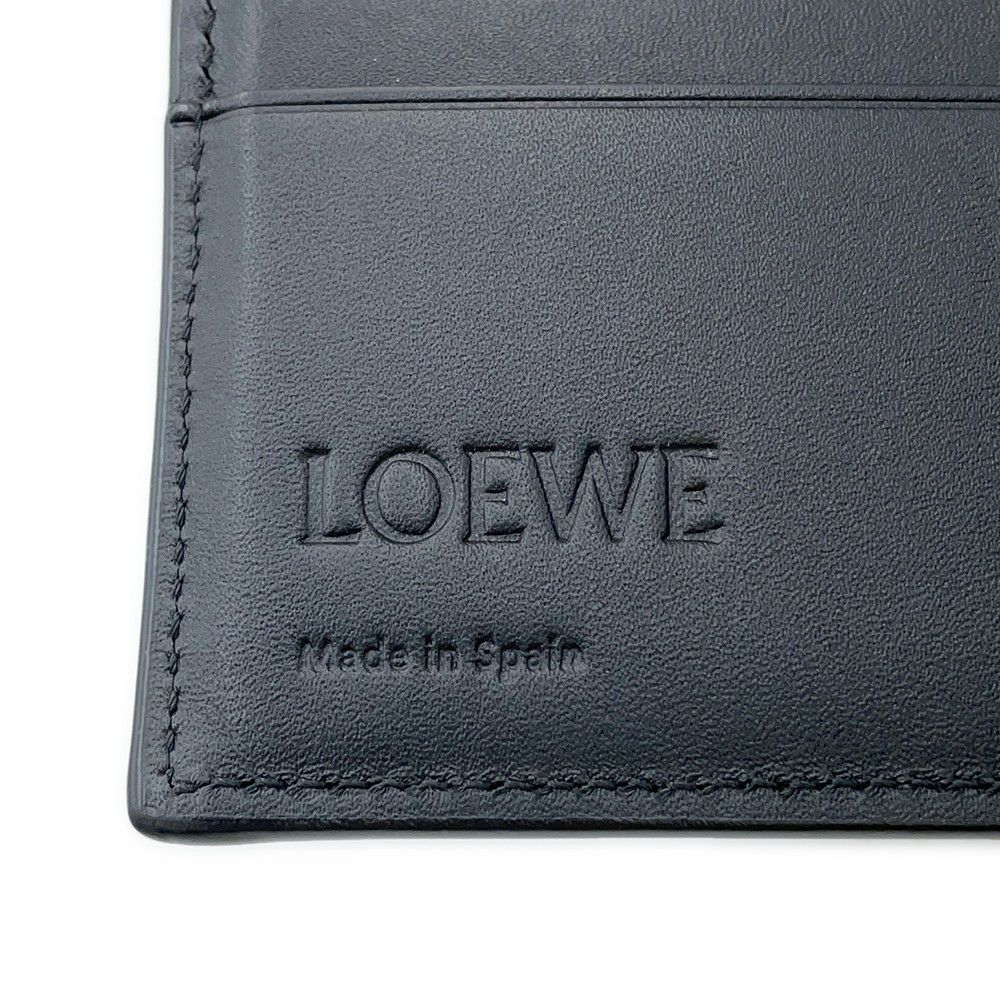 ロエベ 二つ折り財布 バイフォールドウォレット C779302X02 LOEWE 黒