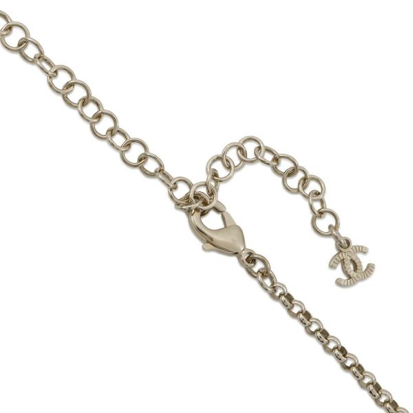 シャネル ネックレス ココマーク ラインストーン A23 K CHANEL アクセサリー