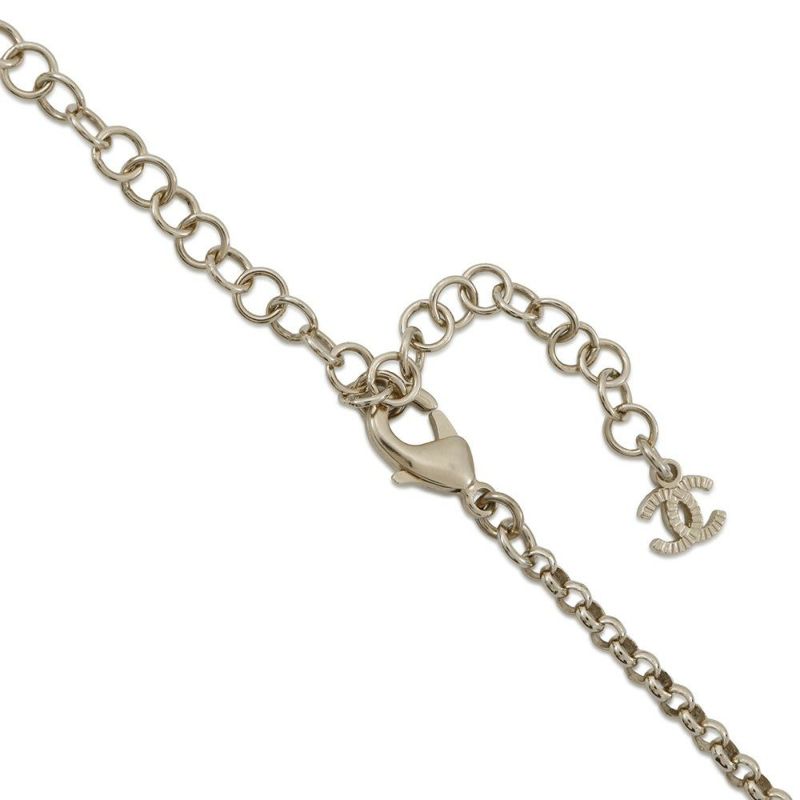 シャネル ネックレス ココマーク ラインストーン A23 K CHANEL アクセサリー