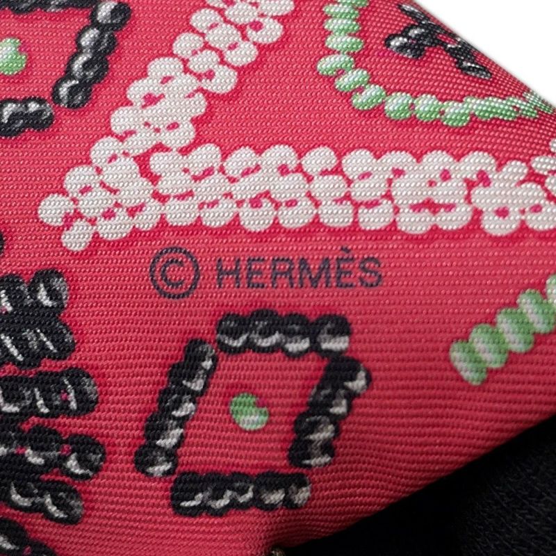 エルメス スカーフ ツイリー ケリーアンペルル Kelly en perles HERMES シルクツイル 2020秋冬