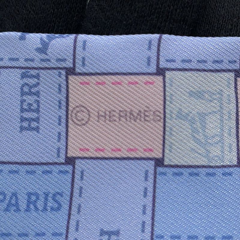 エルメス スカーフ ツイリー ボルデュック・チェック Bolduc au Carre HERMES シルクツイル 2019年秋冬