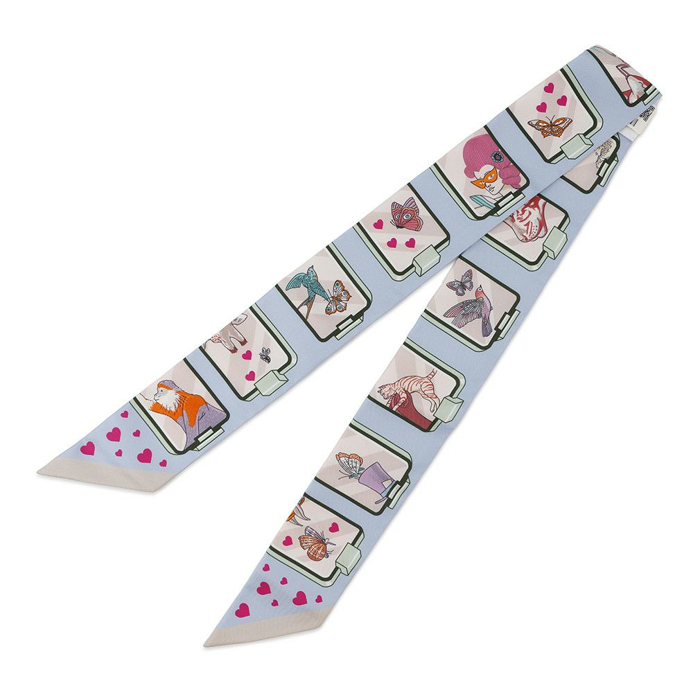 エルメス スカーフ ツイリー エルメス ストーリー HERMES STORY HERMES シルクツイル 2023秋冬