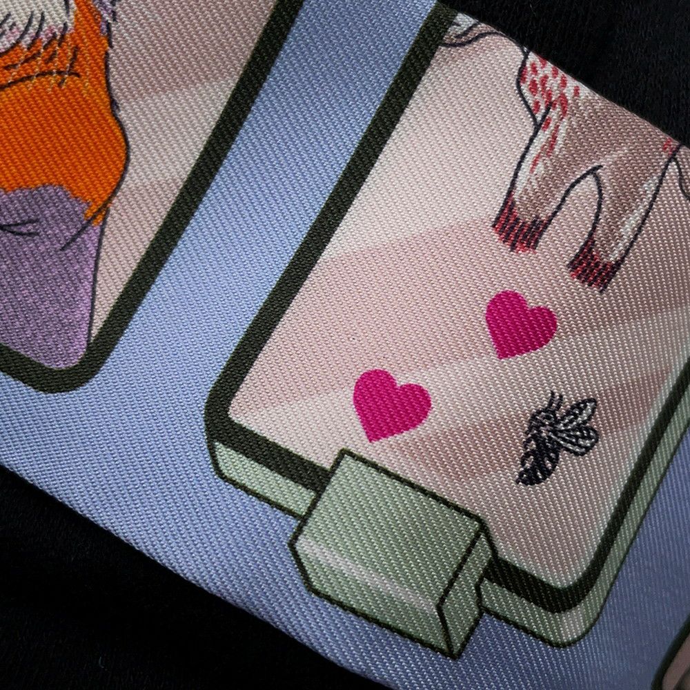 エルメス スカーフ ツイリー エルメス ストーリー HERMES STORY HERMES シルクツイル 2023秋冬