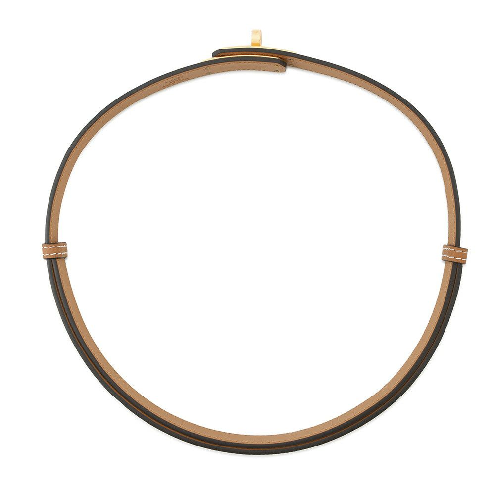 エルメス ケリーベルト ゴールド/ゴールド金具 エプソン B刻印 HERMES べルト