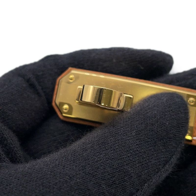 エルメス ケリーベルト ゴールド/ゴールド金具 エプソン B刻印 HERMES べルト