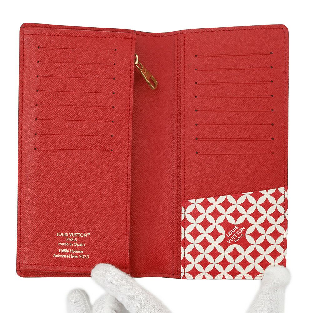 ルイヴィトン 長財布 ダミエ･フレンドシップ キャンバス ポルトフォイユ・ブラザ N40780 ファレル・ウイリアムス/NIGOコラボ