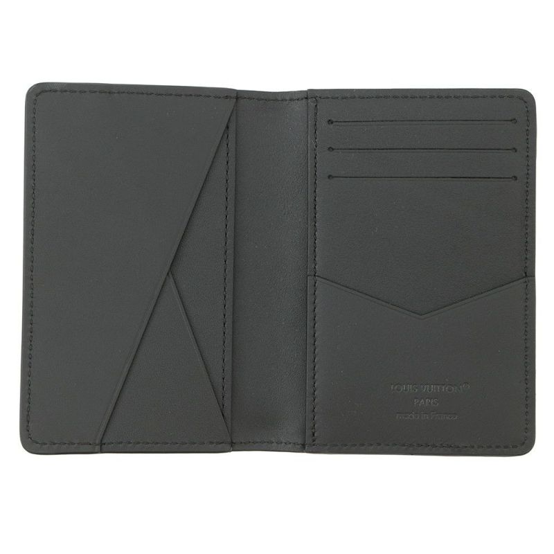 ルイヴィトン カードケース モノグラム・トリヨン オーガナイザー・ドゥ ポッシュ M69044 LOUIS VUITTON 黒