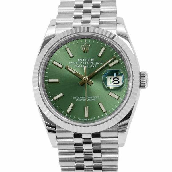 ロレックス デイトジャスト36 126234 ROLEX 腕時計 ミントグリーン文字盤 安心保証 | 中古・新品ブランド販売ギャラリーレア公式通販