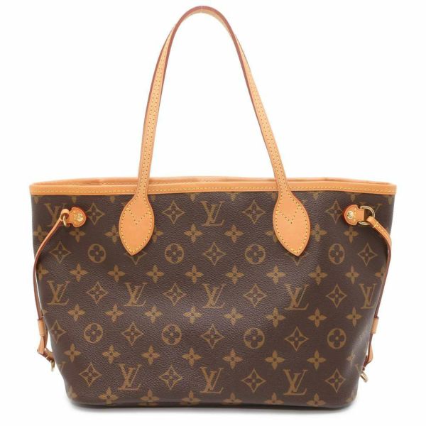 ルイヴィトン トートバッグ モノグラム ネヴァーフルPM ポーチ付き M41245 LOUIS VUITTON